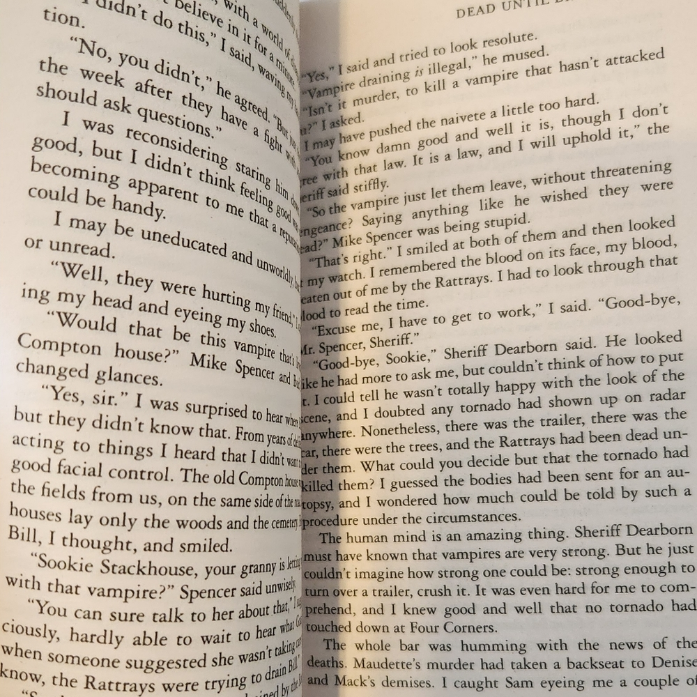Dead Until Dark Paperback Charlaine Harris Book